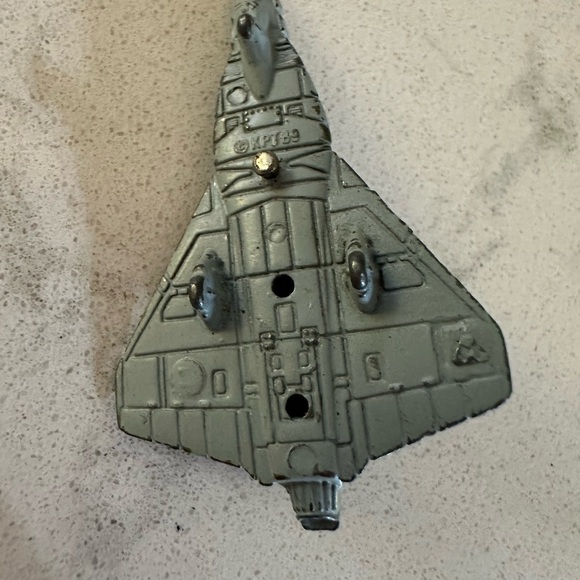 KENNER KPT89 MICRO MACHINES MEGA FORCE DIECAST MILITARY FIGHTER JET - Picture 2 of 3